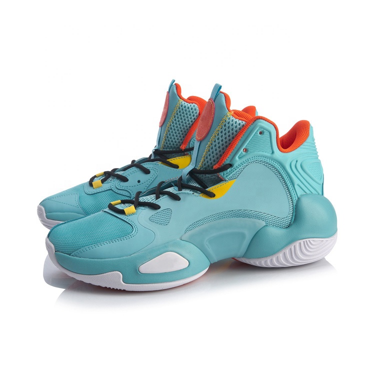 China OEM No Brand Name High Upper Basketball Shoes Power Sport Basketball Shoes Men