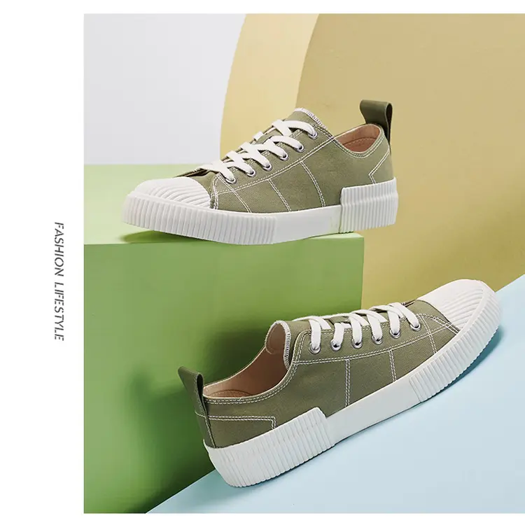 Outdoor Factory Price OEM ODM Unisex Zapatos de Lona Women Spring Summer Men Fashion Canvas Casual Shoes