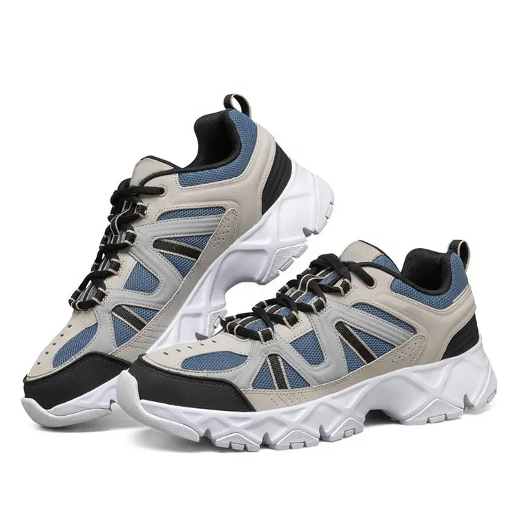 Jian Er Hot Selling Cheap Price Customized Logo Soft Sneakers Mesh Men's Sports Shoes