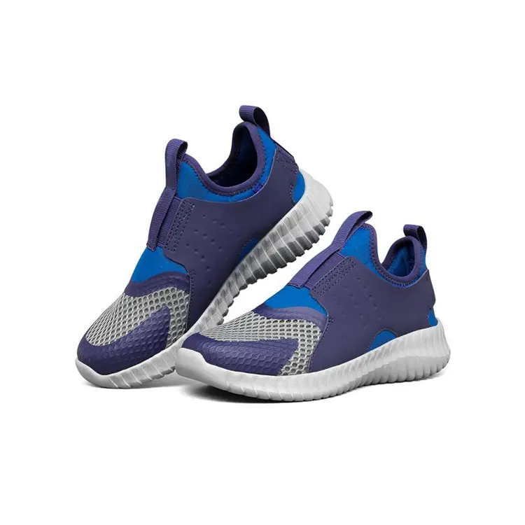 Customized T/T L/C Leather Mesh Breathable Running Sports Sneaker China OEM ODM Service Children Kids Summer Walking Shoes